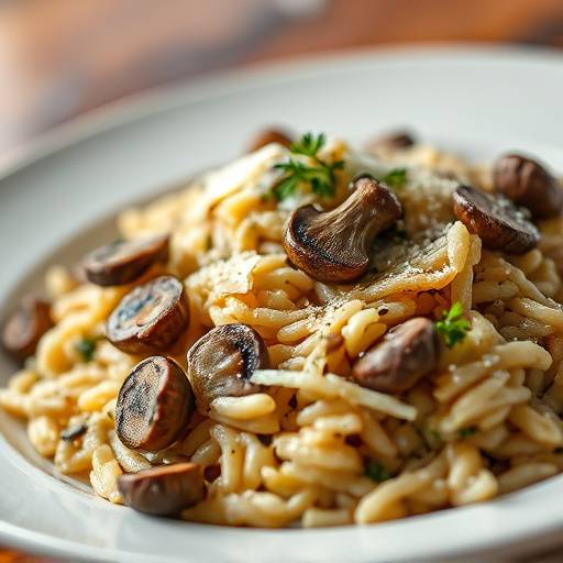 Risotto ai Funghi mit Steinpilzen und Parmesan